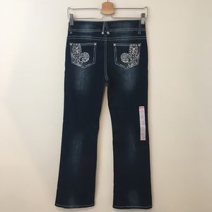 Revolt | Embellished & Embroidered Blue Jeans